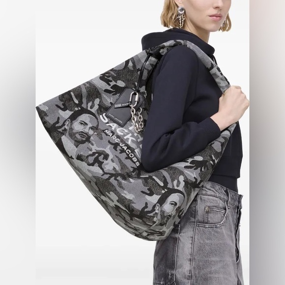 Marc Jacobs Handbags - Marc Jacobs Camo Denim XL Sack Bag